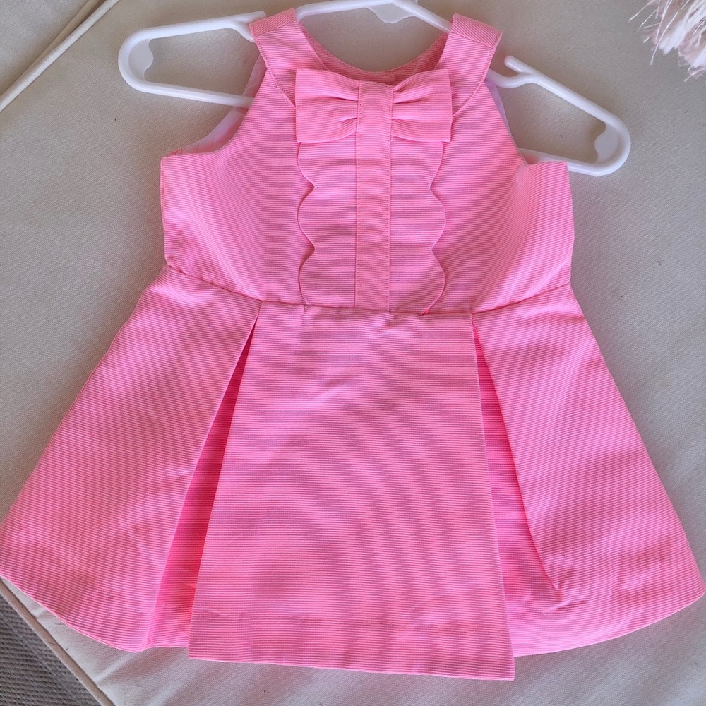 Janie and Jack Mini Striped Ottoman dress sz 3-6m